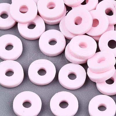 Handmade Polymer Clay Beads X-CLAY-Q251-6.0mm-33-1