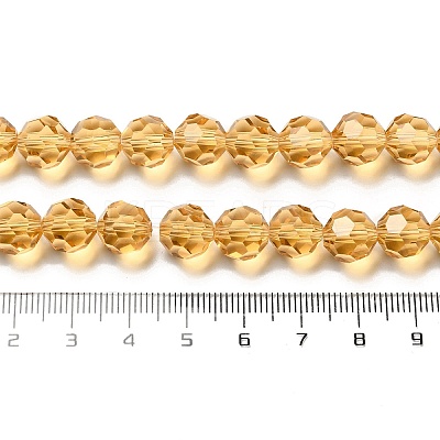 Transparent Glass Beads X-EGLA-A035-T10mm-D17-1