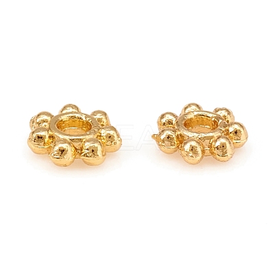 Alloy Daisy Spacer Beads KK-D160-18G-1