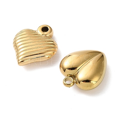 10Pcs 304 Stainless Steel Pendants STAS-P426-01G-1