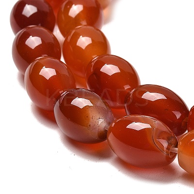 Natural Agate Beads Strands G-B079-E01-01-1