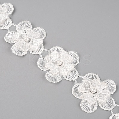 Organza Pearl Ribbon FW-TAC0003-02-1