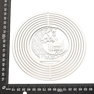 201 Stainless Steel Connector Charms/Links STAS-D386-05D-P-1