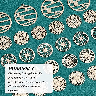 DIY Jewelry Making Finding Kit KK-HY0001-19-1