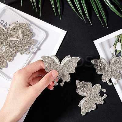 Iron On Rhinestone Glue Sheets DIY-NB0002-95-1