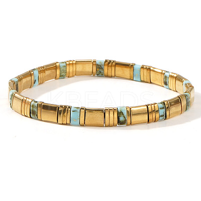 Glass Seed Beads Stretch Bracelets for Women LS-MR9301-8-1
