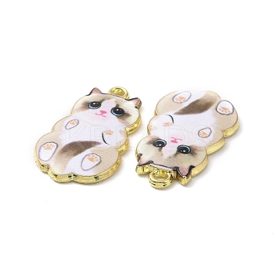 Alloy Enamel Pendants FIND-E031-02B-1