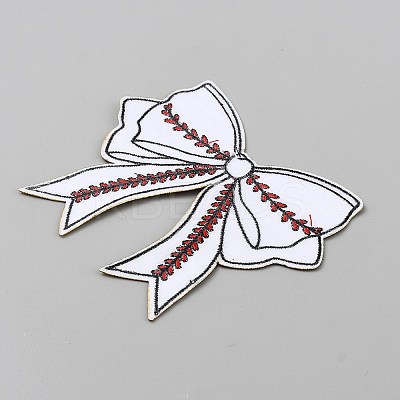 Computerized Embroidery Cloth Self Adhesive Patches PATC-WH0816-009E-1