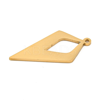Ion Plating(IP) 304 Stainless Steel Pendants STAS-B056-24G-01-1