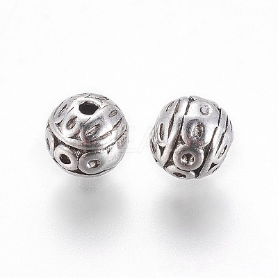 Tibetan Style Zinc Alloy Beads LS-PALLOY-L230-01AS-RS-1