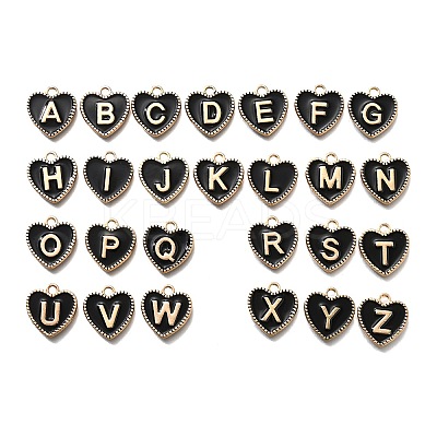 Alloy Enamel Pendants ENAM-K075-02G-01-1