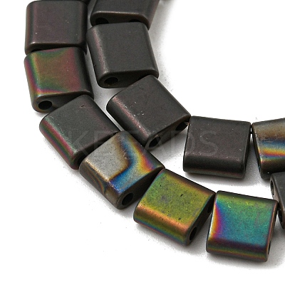 Electroplated Non-magnetic Synthetic Hematite Beads Strands G-C106-A01-06-1