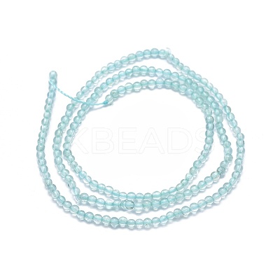 Natural Apatite Beads Strands G-A177-04-17-1