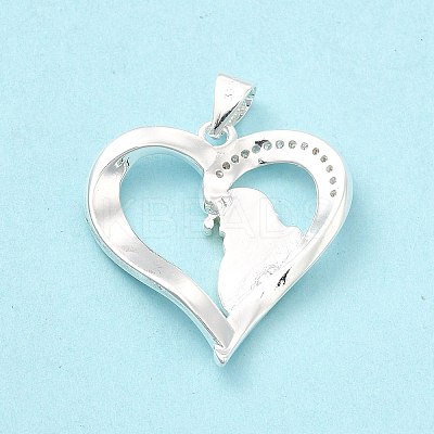 Christmas Brass Crystal Rhinestone Pendants RB-P036-01S-1
