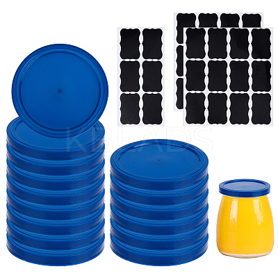 30Pcs Plastic Bottle Caps AJEW-BC0007-22-1