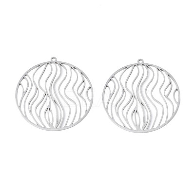 Non-Tarnish 304 Stainless Steel Pendants STAS-N095-094-1