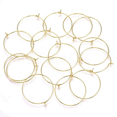 Brass Wine Glass Charms Rings KK-R112-037C-NF-1