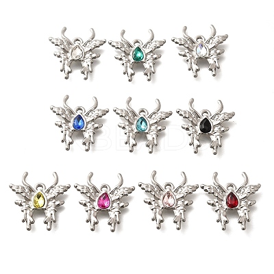 304 Stainless Steel Pendants STAS-Q346-14P-1