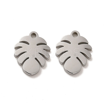 Non-Tarnish 304 Stainless Steel Charms STAS-M089-39P-1