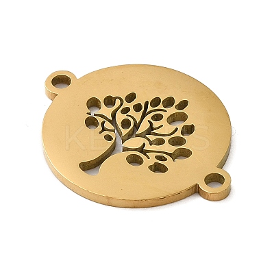 304 Stainless Steel Connector Charms STAS-D013-02B-G-1