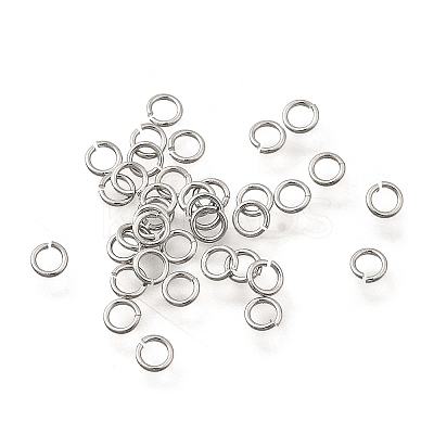 Brass Open Jump Rings KK-B147-03A-P-1