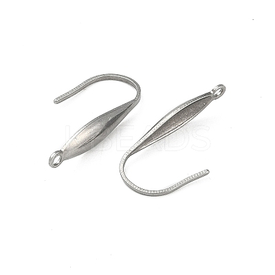304 Stainless Steel Ear Wire Accessory X-STAS-Q336-12B-P-1