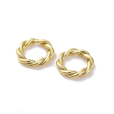 Brass Linking Rings KK-U042-01G-02-1