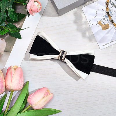 Imitation Leather Bow Ties AJEW-WH20020-441A-1
