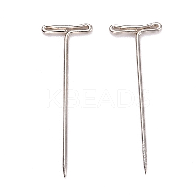 Non-Tarnish Nickel Plated Steel T Pins for Blocking Knitting FIND-D023-01P-02-1