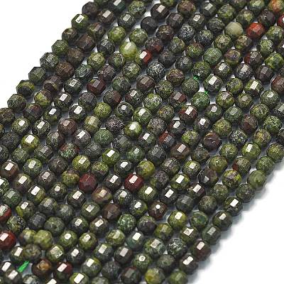 Natural Dragon Blood Beads Strands G-A260-A54-01-1