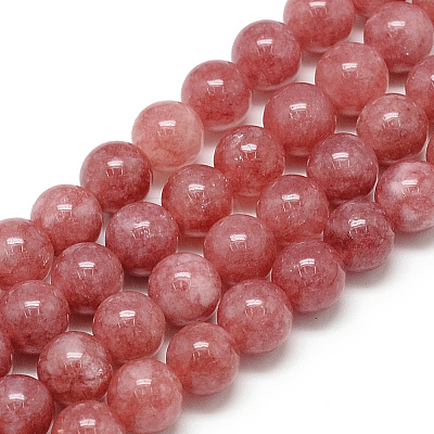 Natural Quartz Beads Strands X-G-S150-6mm-06-1-1
