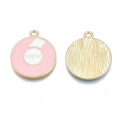 Alloy Enamel Pendants PALLOY-N170-021B-NR-1