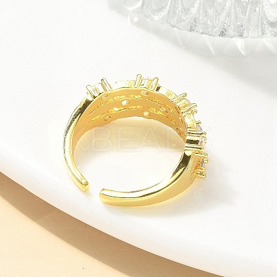304 Stainless Steel Criss Cross Rings LS-RJEW-B109-08G-01-1
