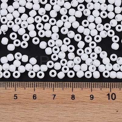 Opaque Acrylic Beads SACR-A007-01A-17-1