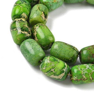 Natural Regalite/Imperial Jasper/Sea Sediment Jasper Beads Strands G-Z095-B01-1