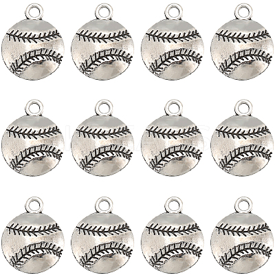 100PCS Tibetan Style Zinc Alloy Pendants TIBEP-SC0002-83-1
