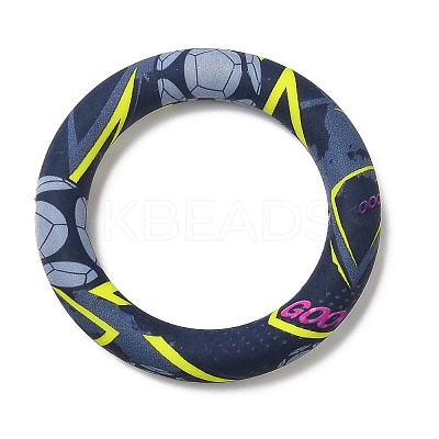 Food Grade Eco-Friendly Silicone Pendants SIL-M001-01O-1