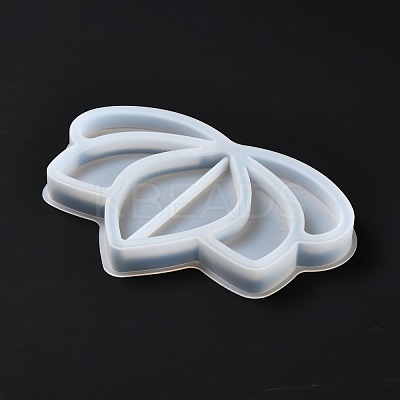 DIY Lotus Jewelry Tray Making Silicone Molds DIY-G051-A03-1
