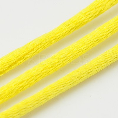 Nylon Satin Rattail Cords NWIR-A003-12-1
