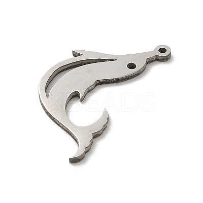 Non-Tarnish 201 Stainless Steel Pendants LS-STAS-E206-04P-02-1
