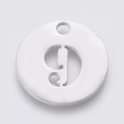 Non-Tarnish 304 Stainless Steel Pendants STAS-F233-09-P-1