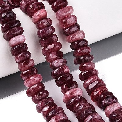 Dyed Natural Quartz Beads Strands G-N359-16A-09-1