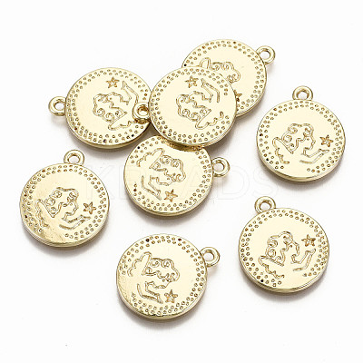 Alloy Pendants PALLOY-T075-09LG-NR-1