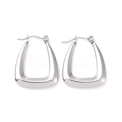 Non-Tarnish 304 Stainless Steel Hoop Earrings for Women EJEW-F287-07P-1