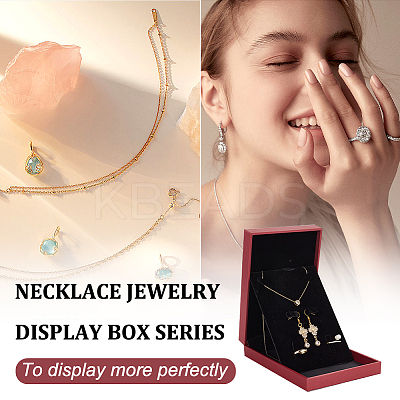 Rectangle PU Leather with Lint Jewelry Storage Box AJEW-WH0505-86A-02-1
