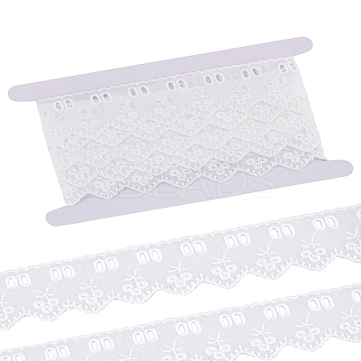 5 Yards Hollow Cotton Lace Trim OCOR-LP0001-16-1