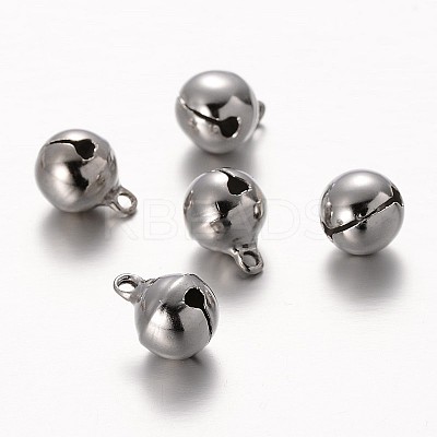Brass Ring Bell Charms KKB-F002-01P-1