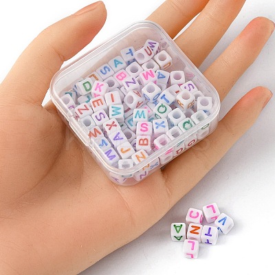 100Pcs Acrylic Beads MACR-YW0002-30-1