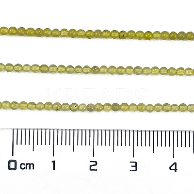 Natural Lemon Quartz(Heated) Beads Strands G-M438-A11-02-1