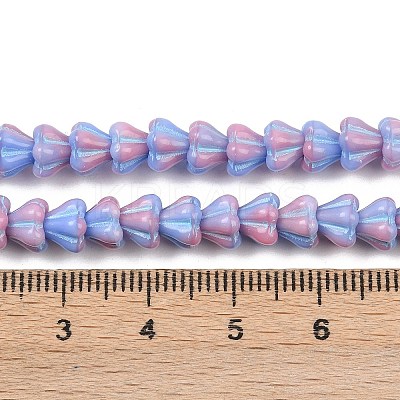 Czech Pressed Glass Beads GLAA-I061-20-1